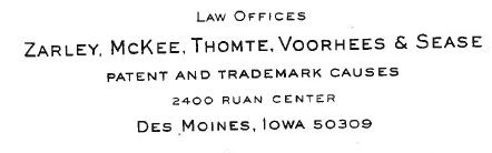 Ruan Center Office Sign